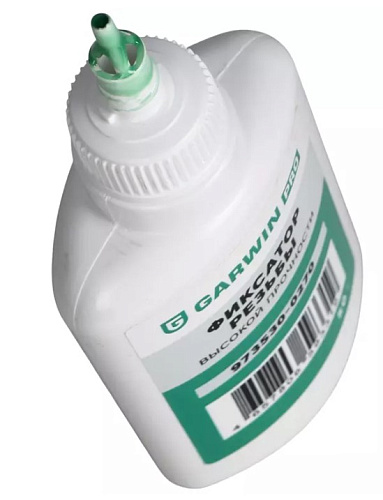 Фиксатор резьбовых соединений высокой прочности 50 мл, зеленый GARWIN PRO Фиксатор резьбовых соединений высокой прочности 50 мл, зеленый GARWIN PRO