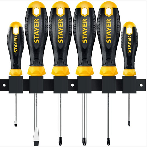 Набор отверток 6 предм STAYER Hercules Набор отверток 6 предм STAYER Hercules