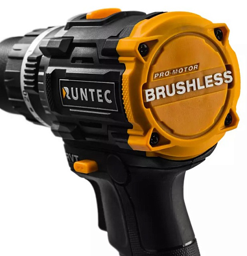 Дрель-шуруповерт аккумуляторная ударная 20 В,100 Нм, 2*4 Ач, бесщеточный двиг. RUNTEC PRO Дрель-шуруповерт аккумуляторная ударная 20 В,100 Нм, 2*4 Ач, бесщеточный двиг. RUNTEC PRO