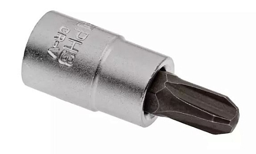 Головка торцевая со вставкой 1/4" PH №3, 37 мм GARWIN Головка торцевая со вставкой 1/4" PH №3, 37 мм GARWIN