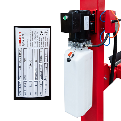 Подъемник 4-стоечный 4,0 т слесарный, с траверсой 2 т, 380 В GTE Подъемник 4-стоечный 4,0 т слесарный, с траверсой 2 т, 380 В GTE