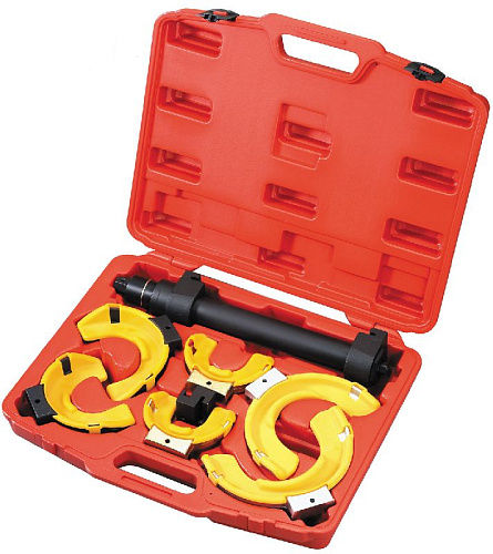 Стяжка пружин Макферсон 65-215 мм усиленная с защитными накладками Licota Стяжка пружин Макферсон 65-215 мм усиленная с защитными накладками Licota