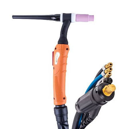 Горелка FoxWeld UnoTIG-18-Flex 4м 35мм2,кноп, ж/о Горелка FoxWeld UnoTIG-18-Flex 4м 35мм2,кноп, ж/о