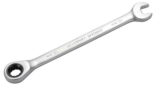 Ключ комбинированный трещоточный 10 мм GARWIN Ключ комбинированный трещоточный 10 мм GARWIN