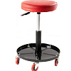 Сиденье ремонтное круглое на колесах с регулировкой высоты 380-508мм, 130 кг Rossvik Сиденье ремонтное круглое на колесах с регулировкой высоты 380-508мм, 130 кг Rossvik
