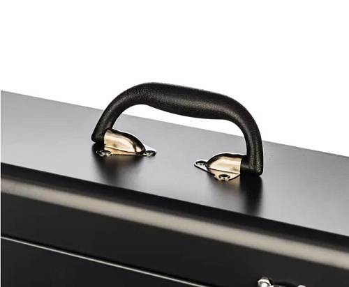 Ящик для инструмента металлический 430x180x190 мм, 1 отделение, съемная полка RUNTEC Ящик для инструмента металлический 430x180x190 мм, 1 отделение, съемная полка RUNTEC