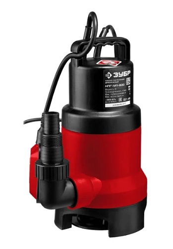 Насос дренажный для грязной воды 900 Вт ЗУБР Насос дренажный для грязной воды 900 Вт ЗУБР
