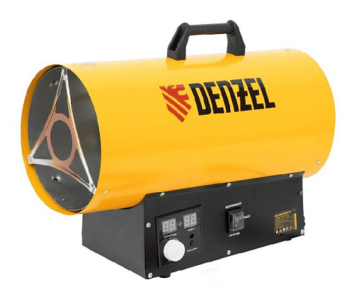 Пушка тепловая газовая 15,0 кВт, 320м.куб/час, 0,93кг/ч, цифровой термостат Denzel GHG-15i Пушка тепловая газовая 15,0 кВт, 320м.куб/час, 0,93кг/ч, цифровой термостат Denzel GHG-15i