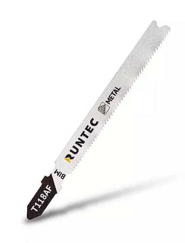 Пилка для лобзика по металлу 67*1.2-1.5 мм T 118 AF, BIM (5 шт.) RUNTEC Пилка для лобзика по металлу 67*1.2-1.5 мм T 118 AF, BIM (5 шт.) RUNTEC
