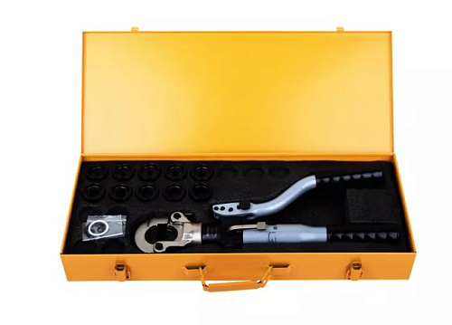 Пресс для обжима клемм гидравлический ручной 300 мм², 6 т ТЕХРИМ Пресс для обжима клемм гидравлический ручной 300 мм², 6 т ТЕХРИМ