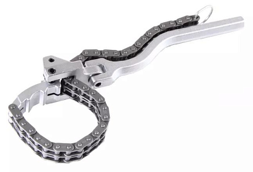 Съемник масляных фильтров цепной 60-105 мм шарнирный, L=350 мм Licota Съемник масляных фильтров цепной 60-105 мм шарнирный, L=350 мм Licota