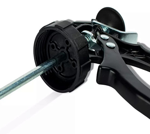 Пистолет для герметика 310 мл, закрытый алюминиевый корпус RUNTEC RT-BL800 Пистолет для герметика 310 мл, закрытый алюминиевый корпус RUNTEC RT-BL800