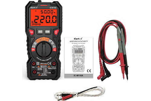 Мультиметр цифровой iCarТool IC-M118A Мультиметр цифровой iCarТool IC-M118A