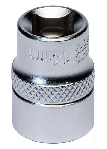 Головка торцевая 3/8" 14 мм, 12 гр., CrV Licota Головка торцевая 3/8" 14 мм, 12 гр., CrV Licota