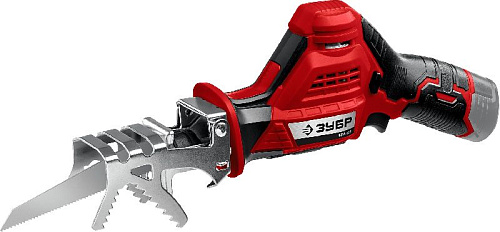 Пила сабельная аккумуляторная 80 мм, 12 В, без АКБ и ЗУ, тип С1-12 ЗУБР Пила сабельная аккумуляторная 80 мм, 12 В, без АКБ и ЗУ, тип С1-12 ЗУБР