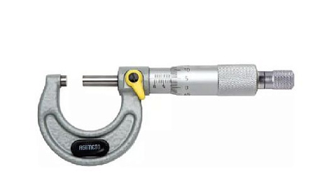 Микрометр гладкий со скобой 125-150 мм (0,01 мм) ASIMETO Микрометр гладкий со скобой 125-150 мм (0,01 мм) ASIMETO