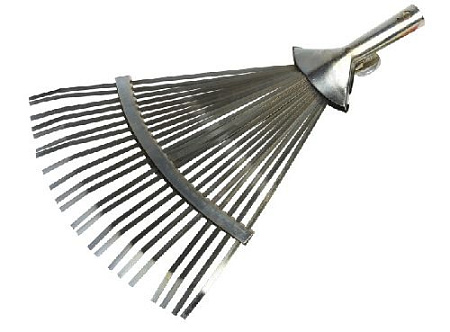 Грабли веерные регулируемые 320-420 мм, 22 плоских зуба GRINDA Грабли веерные регулируемые 320-420 мм, 22 плоских зуба GRINDA