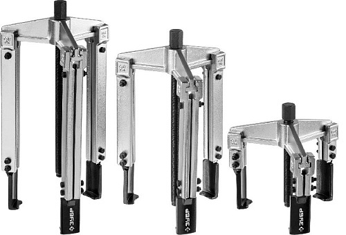 Набор съемников раздвижных со сменными захватами (120, 232, 280 мм) ЗУБР Профессионал Набор съемников раздвижных со сменными захватами (120, 232, 280 мм) ЗУБР Профессионал