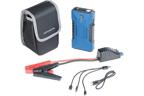 Пусковое устройство аккумуляторное 5/9/12/15 В, 800А, 13 Ач NORDBERG WSA13 Пусковое устройство аккумуляторное 5/9/12/15 В, 800А, 13 Ач NORDBERG WSA13