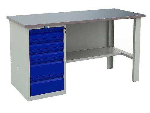 Верстак PROFI W (№601) WT160.WD5/F1.000 Верстак PROFI W (№601) WT160.WD5/F1.000