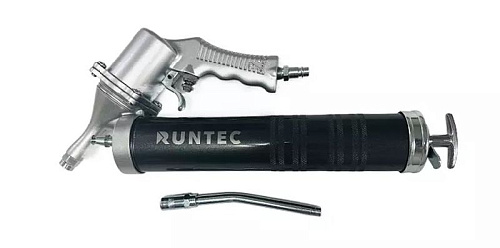 Шприц для смазки пневматический 400 мл, 6.2 бар, автоматический RUNTEC Шприц для смазки пневматический 400 мл, 6.2 бар, автоматический RUNTEC