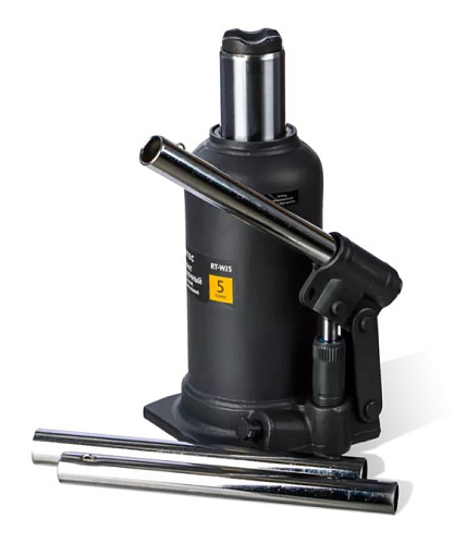 Домкрат бутылочный 5 т 230-500 мм, двухштоковый, профессиональный RUNTEC Домкрат бутылочный 5 т 230-500 мм, двухштоковый, профессиональный RUNTEC