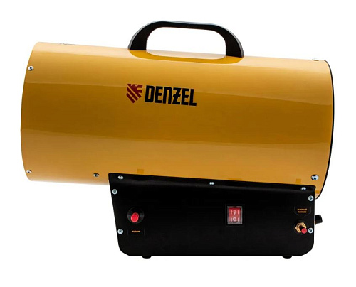 Пушка тепловая газовая 30,0 кВт, 900м.куб/час, 1,95кг/ч Denzel GHG-30 Пушка тепловая газовая 30,0 кВт, 900м.куб/час, 1,95кг/ч Denzel GHG-30