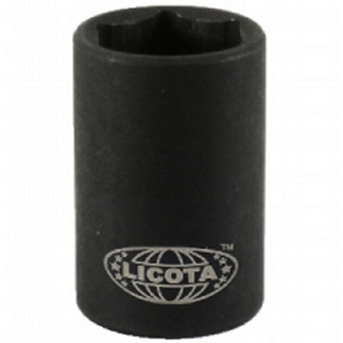 Головка торцевая ударная с магнитом 3/8" 12 мм, 6 гр. Licota Головка торцевая ударная с магнитом 3/8" 12 мм, 6 гр. Licota