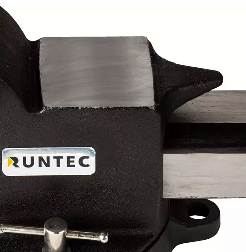 Тиски слесарные 200 мм стальные поворотные RUNTEC Тиски слесарные 200 мм стальные поворотные RUNTEC