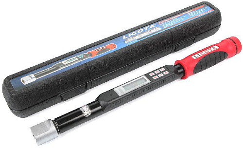 Ключ динамометрический электронный 14*18 мм 10-100 Нм с разъемом под насадки Licota Ключ динамометрический электронный 14*18 мм 10-100 Нм с разъемом под насадки Licota