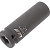 Головка торцевая ударная глубокая тонкостенная 1/2" 21 мм, 6 гр (длина 82 мм) JTC Головка торцевая ударная глубокая тонкостенная 1/2" 21 мм, 6 гр (длина 82 мм) JTC