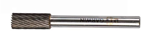 Борфреза цилиндрическая с торцевыми зубьями 8x20x64 мм, VHM, SC, форма B GARWIN Борфреза цилиндрическая с торцевыми зубьями 8x20x64 мм, VHM, SC, форма B GARWIN