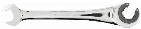 Ключ комбинированный трещоточный разрезной 10 мм HOEGERT Ключ комбинированный трещоточный разрезной 10 мм HOEGERT