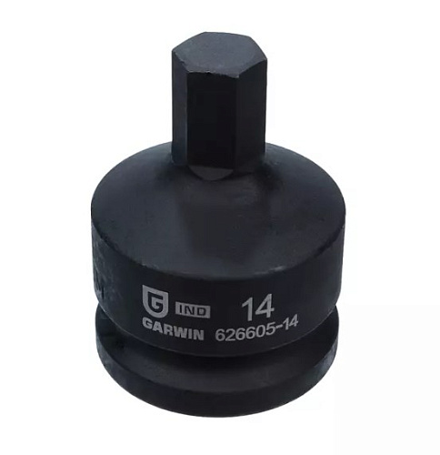Головка торцевая ударная HEX 3/4", 14 мм, L=60 мм Garwin Головка торцевая ударная HEX 3/4", 14 мм, L=60 мм Garwin