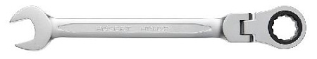 Ключ комбинированный трещоточный шарнирный 12 мм 72 зуба HOEGERT Ключ комбинированный трещоточный шарнирный 12 мм 72 зуба HOEGERT