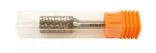 Борфреза цилиндрическая с торцевыми зубьями 12x25x69 мм, VHM, DМ, форма B GARWIN Борфреза цилиндрическая с торцевыми зубьями 12x25x69 мм, VHM, DМ, форма B GARWIN