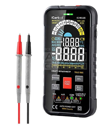 Мультиметр цифровой iCarTool IC-M116 Мультиметр цифровой iCarTool IC-M116