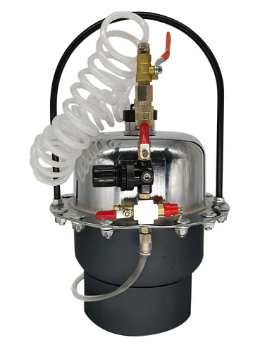 Установка для прокачки тормозной системы и системы сцепления пневматическая 5 л ОДА Сервис Установка для прокачки тормозной системы и системы сцепления пневматическая 5 л ОДА Сервис
