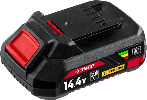 Аккумуляторная батарея 14,4 В, Li-Ion, 2 Ач, тип С1-18, ЗУБР Мастер Аккумуляторная батарея 14,4 В, Li-Ion, 2 Ач, тип С1-18, ЗУБР Мастер