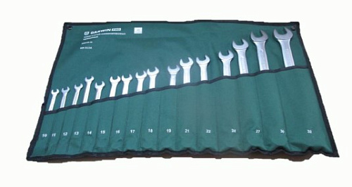 Набор ключей комбинированных удлиненных 10-32 мм (16 шт.) в сумке GARWIN Набор ключей комбинированных удлиненных 10-32 мм (16 шт.) в сумке GARWIN