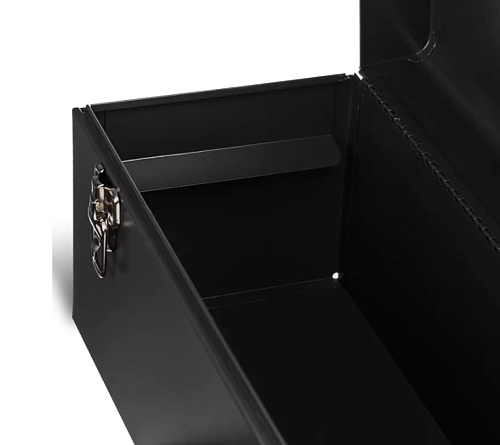 Ящик для инструмента металлический 430x180x190 мм, 1 отделение, съемная полка RUNTEC Ящик для инструмента металлический 430x180x190 мм, 1 отделение, съемная полка RUNTEC