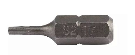 Бита Torx 7 L=25 мм с отверстием (1/4" HEX) Licota Бита Torx 7 L=25 мм с отверстием (1/4" HEX) Licota