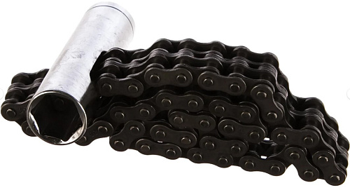 Съемник масляных фильтров цепной 120 мм, 1/2", ключ 16 мм Thorvik AOFCW45 Съемник масляных фильтров цепной 120 мм, 1/2", ключ 16 мм Thorvik AOFCW45