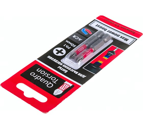 Бита Torsion PH №1 L= 50 мм (1/4" HEX) (2 шт) METABO Бита Torsion PH №1 L= 50 мм (1/4" HEX) (2 шт) METABO