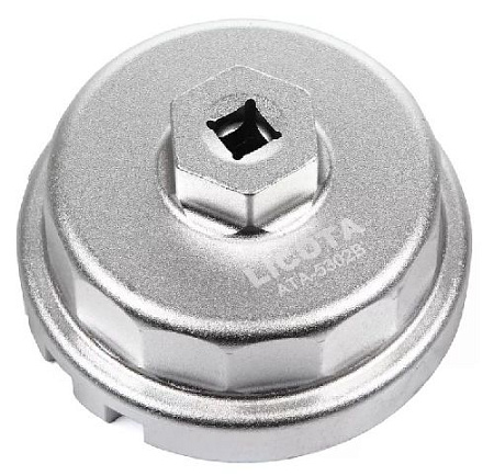 Съемник масляных фильтров чашка 64,5 мм, 14 гр., 3/8" Toyota/Lexus Licota Съемник масляных фильтров чашка 64,5 мм, 14 гр., 3/8" Toyota/Lexus Licota