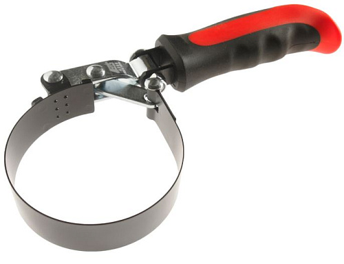 Съемник масляных фильтров стальная лента 73-85 мм поворотный усиленный JTС Съемник масляных фильтров стальная лента 73-85 мм поворотный усиленный JTС