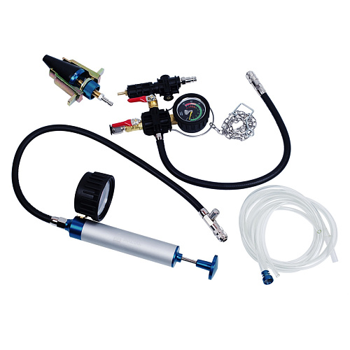 Набор для тестирования герметичности системы охлаждения универсальный 3 предм. МАСТАК Набор для тестирования герметичности системы охлаждения универсальный 3 предм. МАСТАК