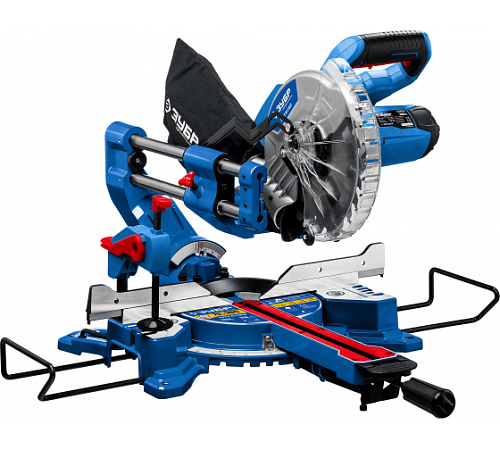Пила торцовочная 1800 Вт, диск 216 мм, 4500 об/мин с протяжкой ЗУБР Профессионал Пила торцовочная 1800 Вт, диск 216 мм, 4500 об/мин с протяжкой ЗУБР Профессионал