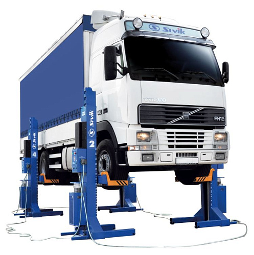 Подъемник передвижной электрогидравлический г/п 45 т, 6 стойки СИВИК ПГП-45000/6 Подъемник передвижной электрогидравлический г/п 45 т, 6 стойки СИВИК ПГП-45000/6