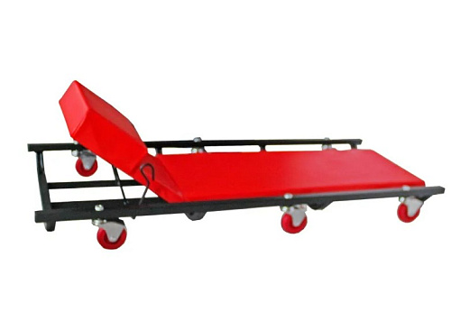 Лежак на 6 колесах с регулируемым подголовником Torin Лежак на 6 колесах с регулируемым подголовником Torin